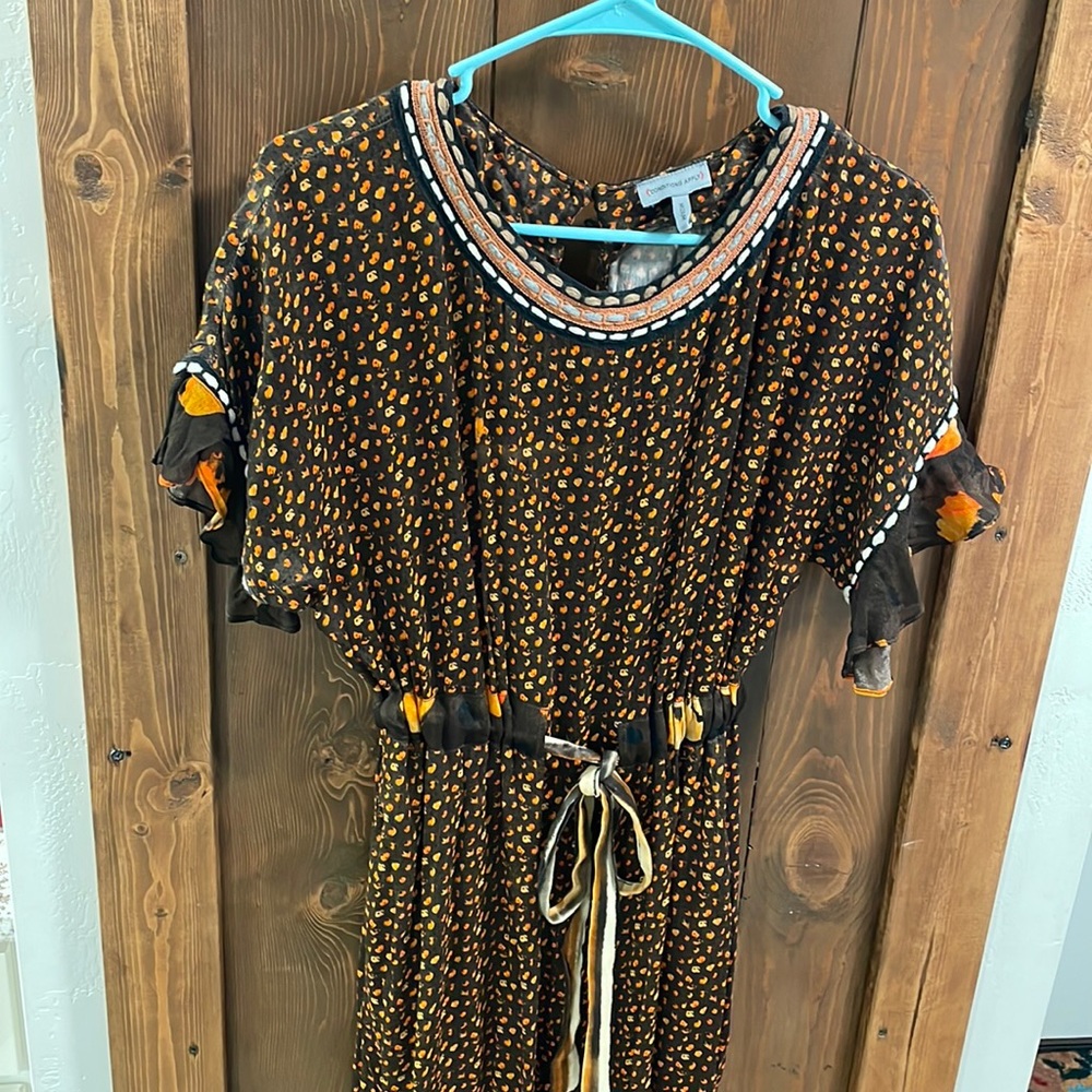 Anthropologie Conditions apply jumpsuit
